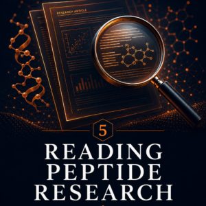 Reading Peptide Research — MyPep Biotech educational guide cover