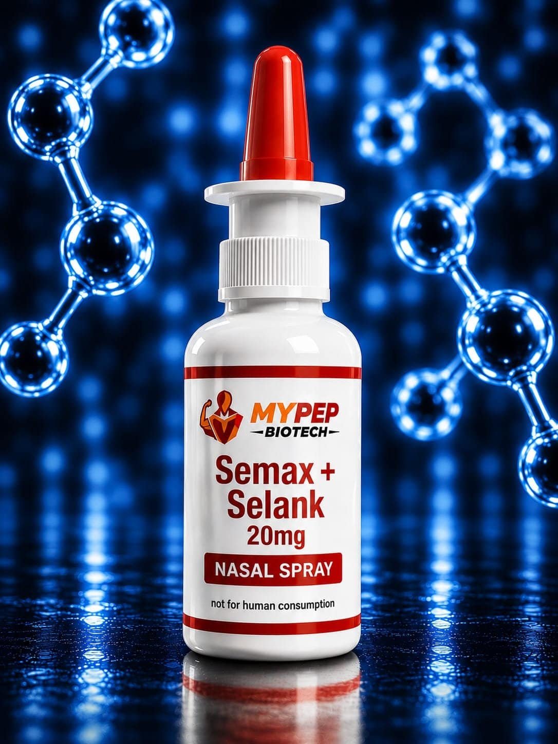 Semax 10mg Selank 10mg research product for laboratory use